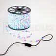 Дюралайт ALEDUS, 220 В, 13 мм, бухта 100 м, RGB