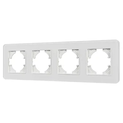 Рамка стеклянная FRM-OMALI-GS-4-WH (Arlight, -)