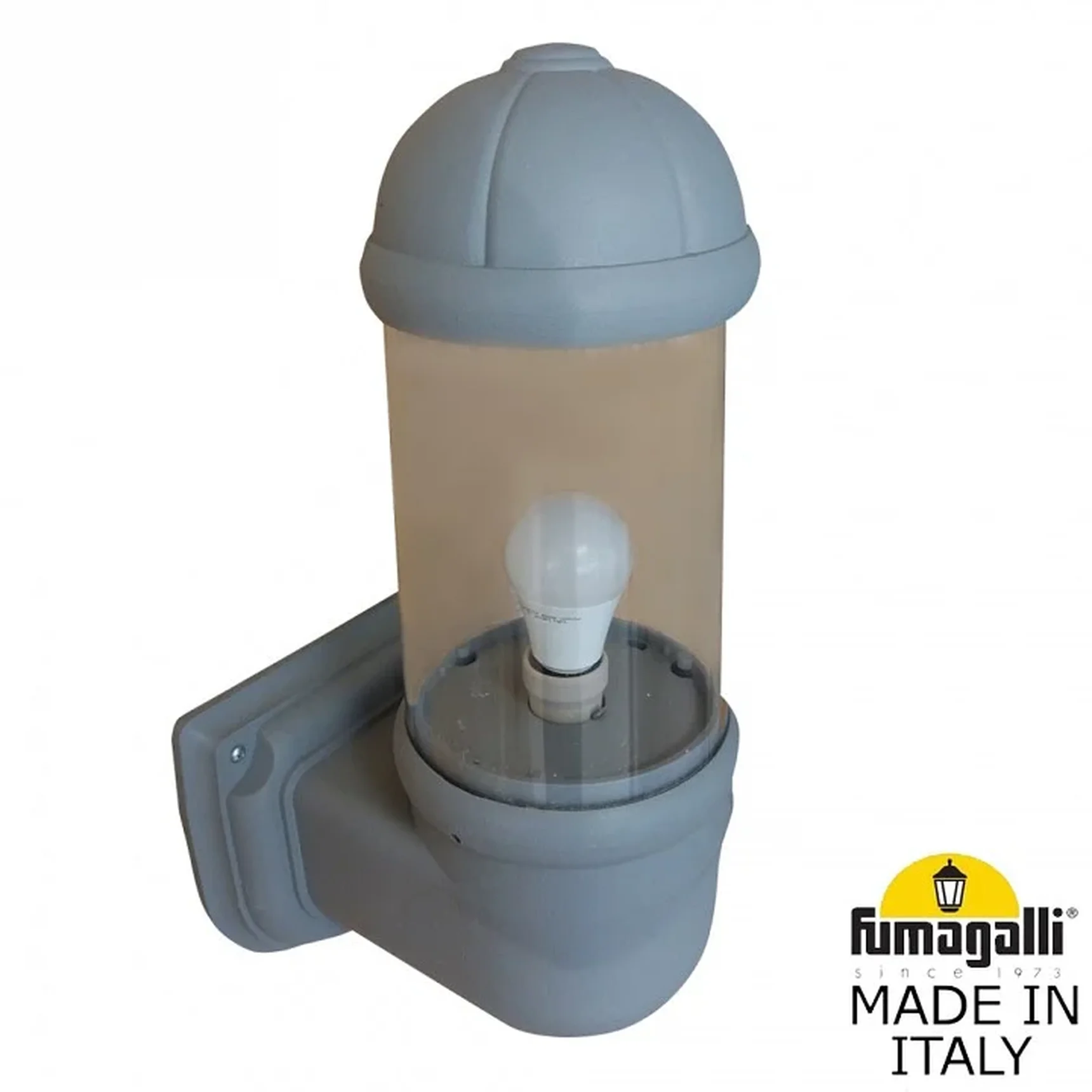 Светильник уличный настенный FUMAGALLI MIRELLA D15.505.000.LXF1R.FRA Серый