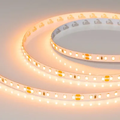 Лента UL-A120-8mm 24V Warm1900 (9.6 W/m, IP20, 5m) (Arlight, Открытый)