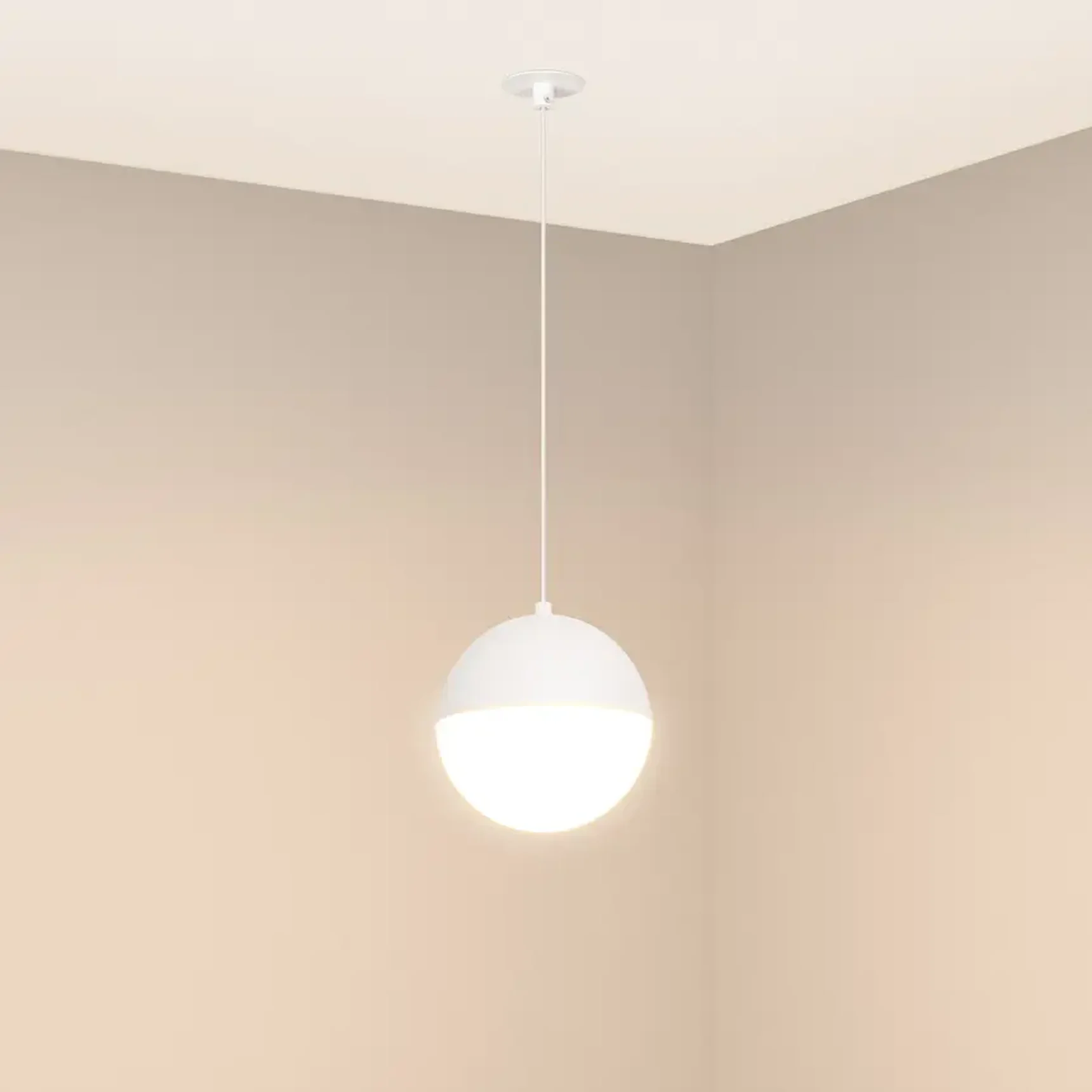 Светильник SP-EMISFERO-HANG-BUILT-R150-11W Warm3000 (WH, 170 deg, 230V) (Arlight, IP20 Металл, 3 года)