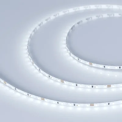 Лента MICROLED-5000 24V Cool 8K 4mm (2216, 120 LED/m, LUX) (Arlight, 9.6 Вт/м, IP20)