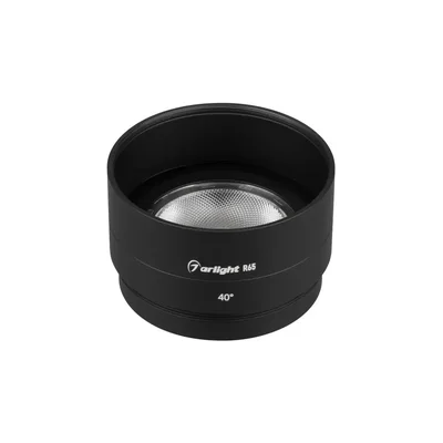 Насадка с фиксированным углом LGD-ARTIFACT-LENS-R65 (BK, 40 deg) (Arlight, Металл)