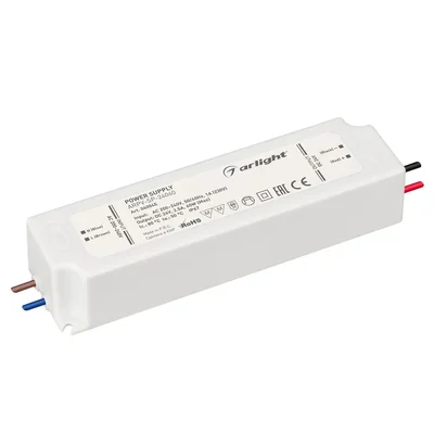 Блок питания ARPV-SP-24060 (24V, 2.5A, 60W) (Arlight, IP67 Пластик, 5 лет), 040045