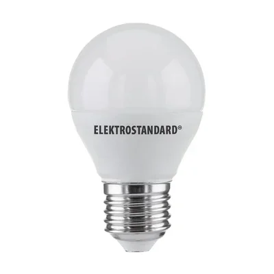 Лампа светодиодная Elektrostandard E27 7W 3300K матовая 4690389055256