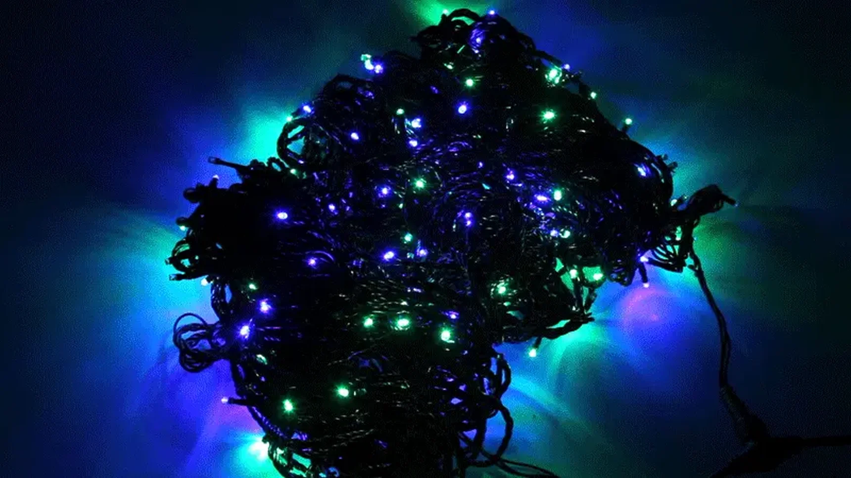 Гирлянда LED ClipLight 24V, 3 нити по 20 м, свечение с динамикой, цвет диодов Мульти