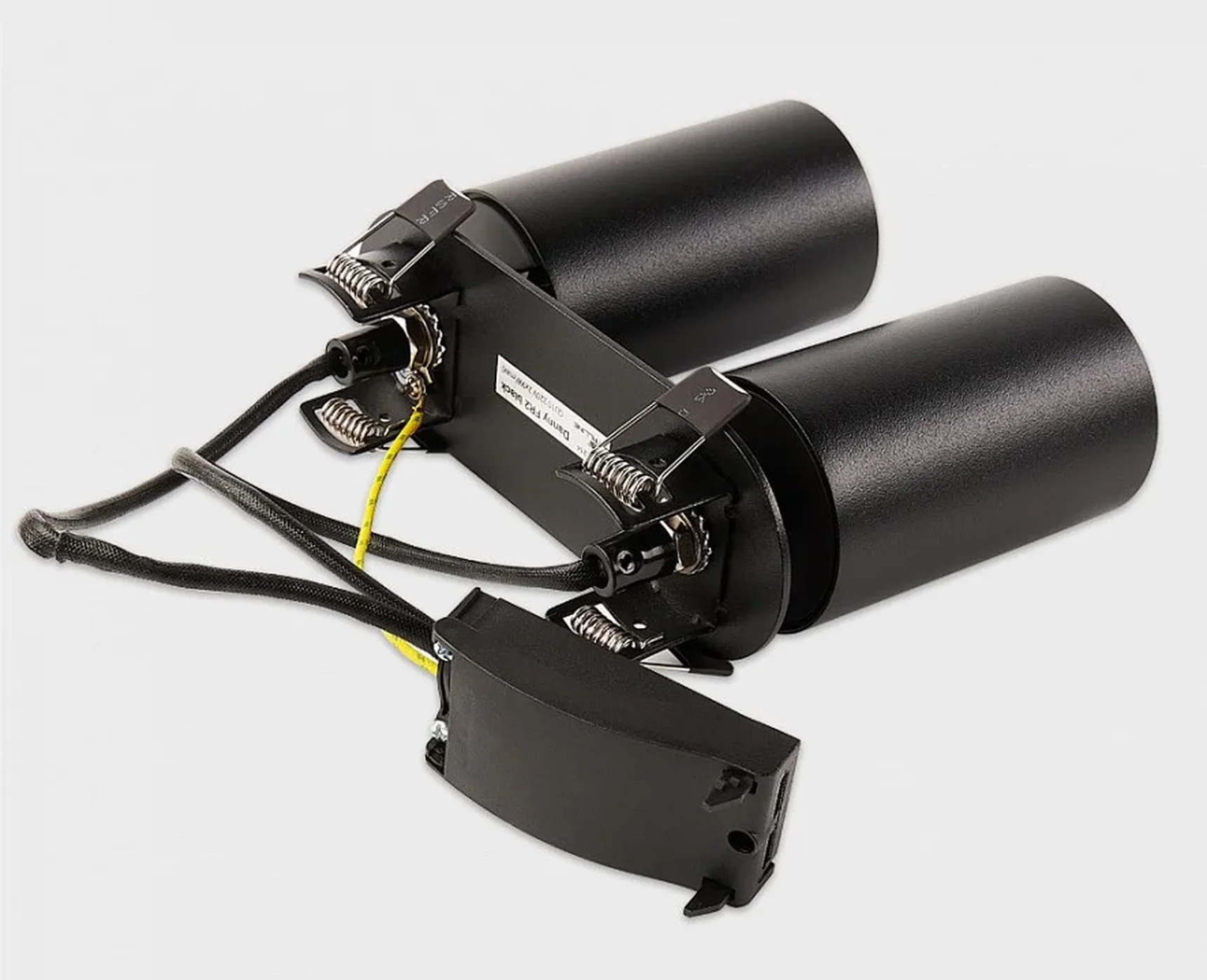 DANNY FR2 black 2xGU10 LED светильник встраиваемый