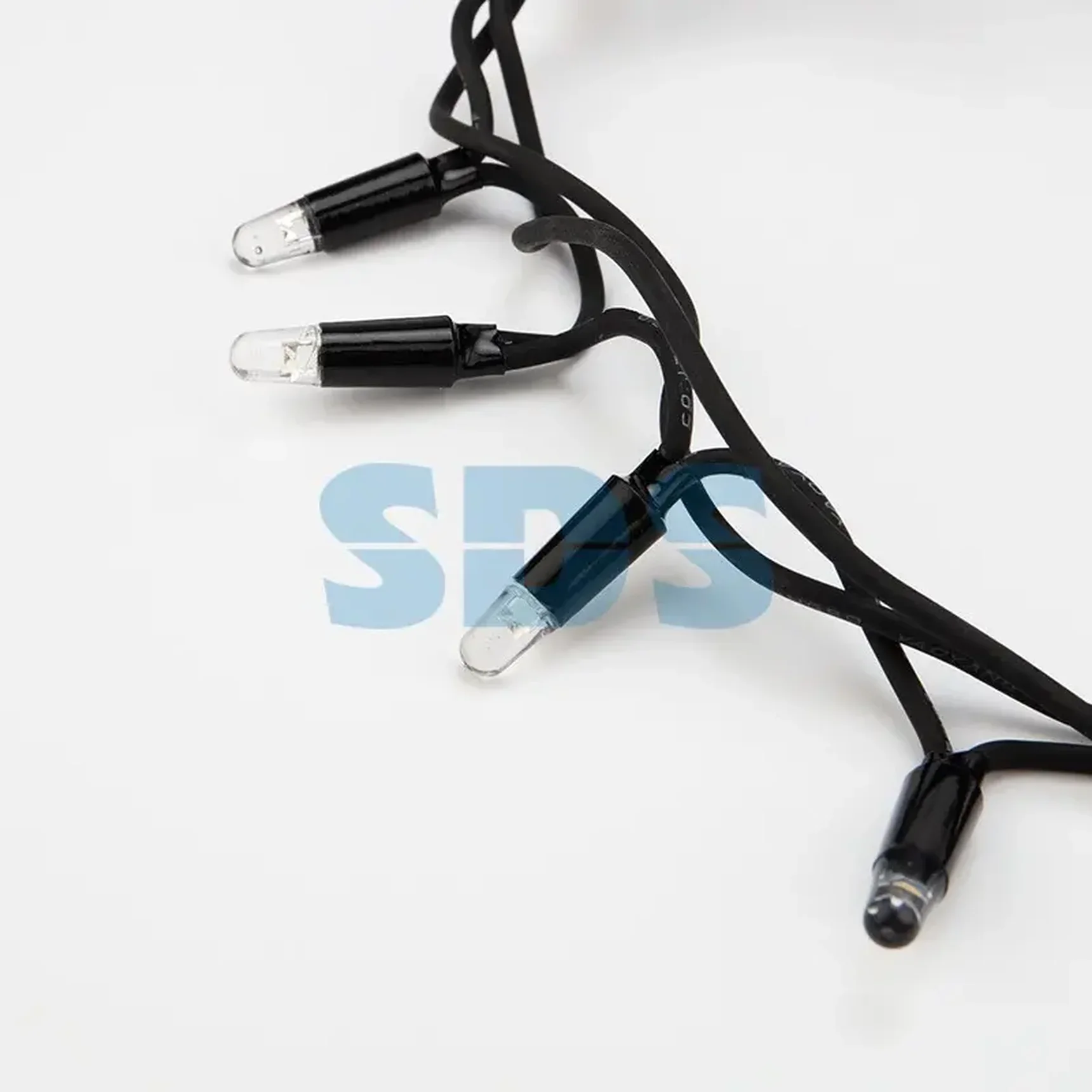 Гирлянда «Кластер» 10 м,  400 LED,  черный каучук,  IP67, соединяемая,  цвет свечения теплый белый NEON-NIGHT