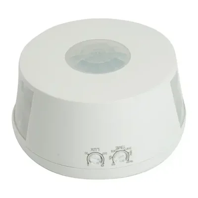 Датчик движения 2000W 30m 120° 360°(верт.) белый SEN19