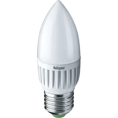 Светодиодная лампа NLL-P-C37-5-230-2.7K-E27-FR