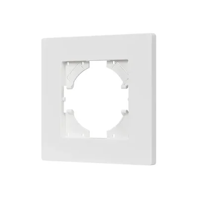 Рамка пластиковая FRM-PERIO-PL-1-WH (Arlight, -)