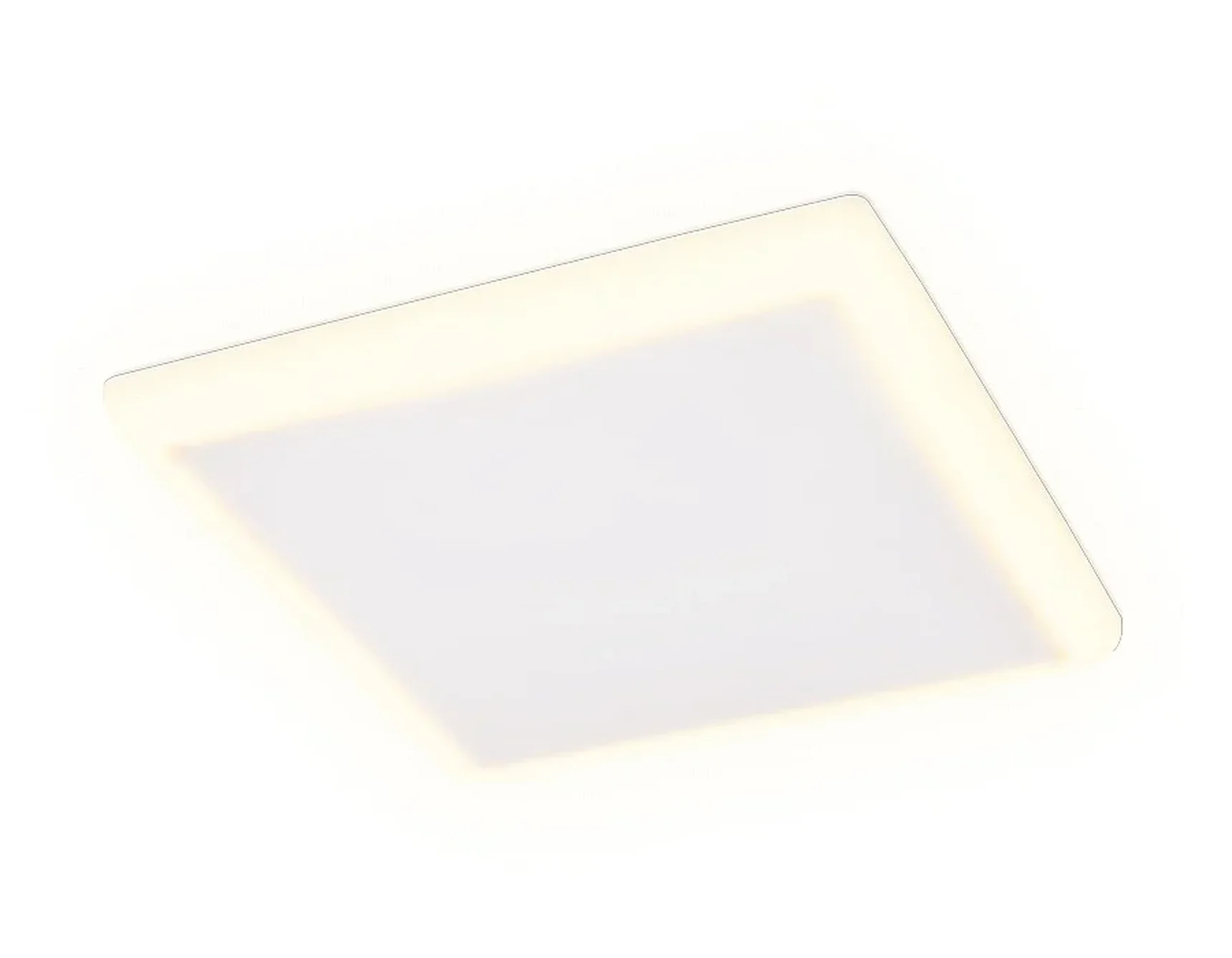 Встраиваемый cветодиодный светильник с подсветкой DCR335 18W+6W 6400K/3000K 85-265V 170*170*32 (A155*155)