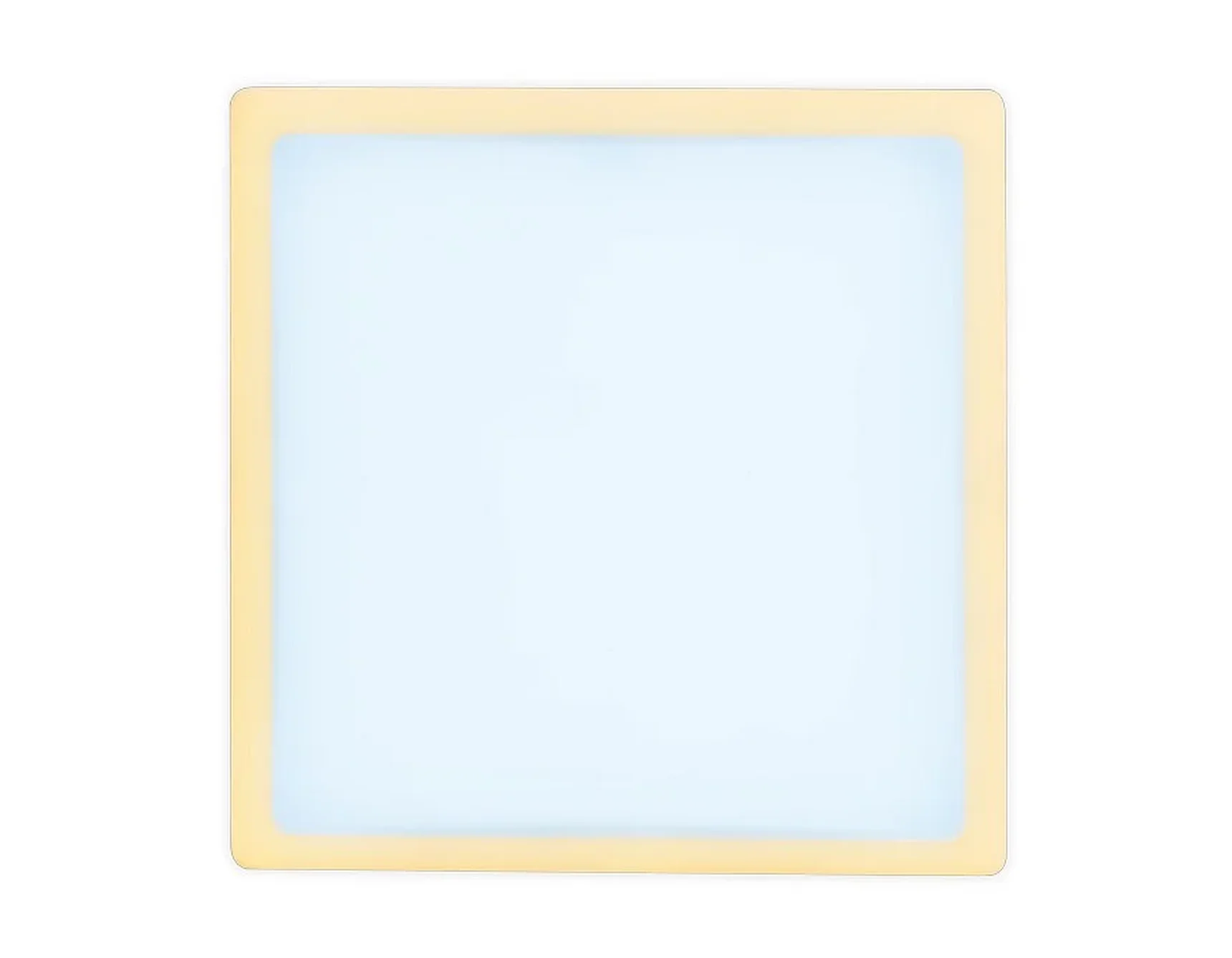 Встраиваемый cветодиодный светильник с подсветкой DCR337 24W+6W 6400K/3000K 85-265V 230*230*32 (A210*210)