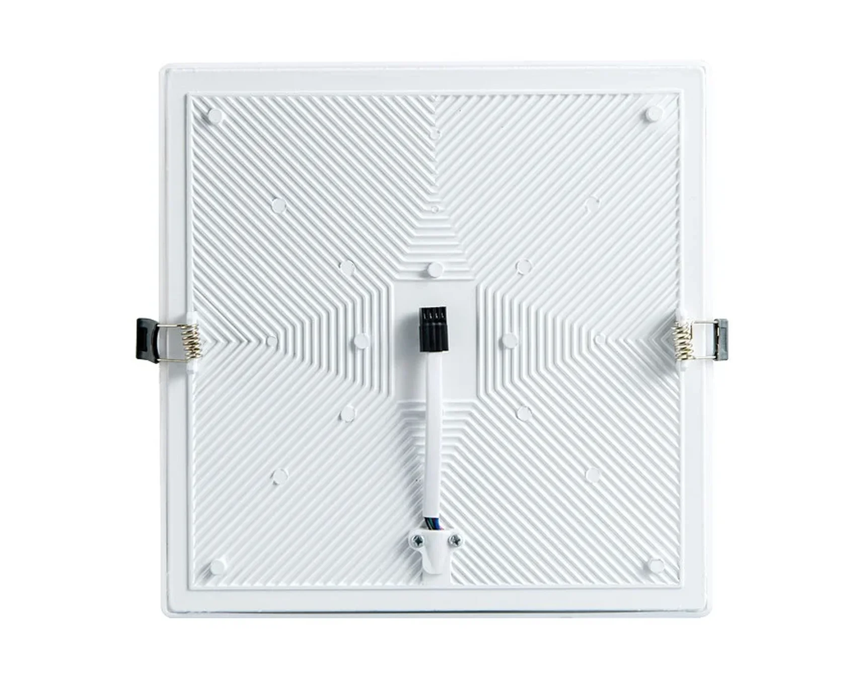 Встраиваемый cветодиодный светильник с подсветкой DCR337 24W+6W 6400K/3000K 85-265V 230*230*32 (A210*210)