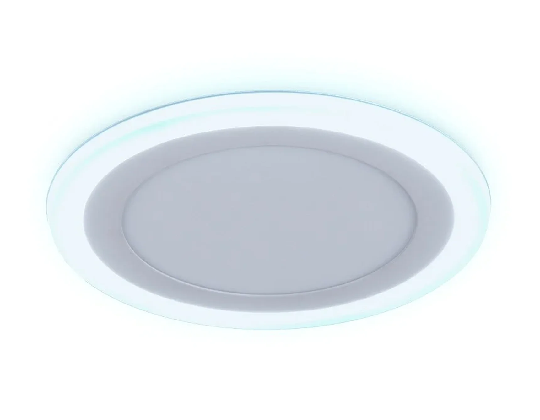 Встраиваемый cветодиодный светильник с подсветкой DCR365 12W+4W 4200K/6400K 85-265V D195*28