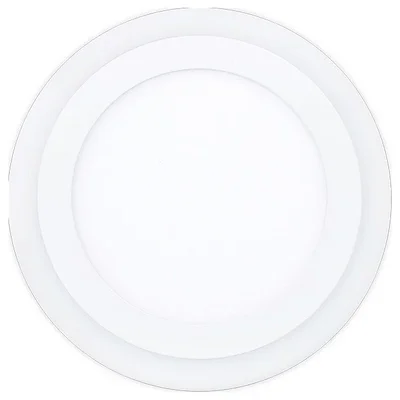 Встраиваемый cветодиодный светильник с подсветкой DCR379 18W+6W 6400K/3000K 85-265V D245*28