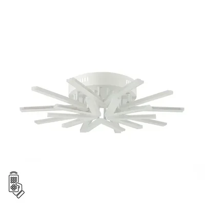 8029/80CL LEDIO LN25 белый/белый, металл/акрил Потолочный светильник с ПДУ LED 80W 3000-6000К 220V ALBERTA