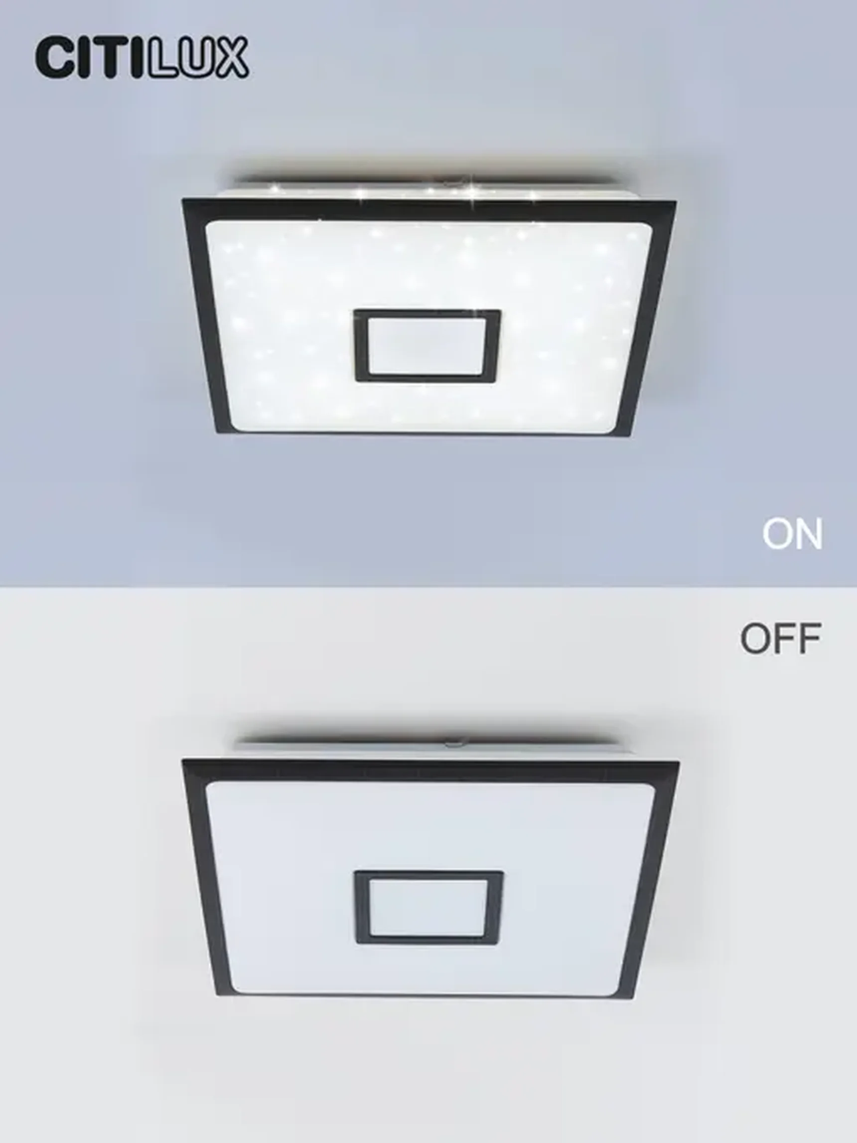 Потолочный светодиодный светильник Citilux Старлайт Смарт CL703AK55G