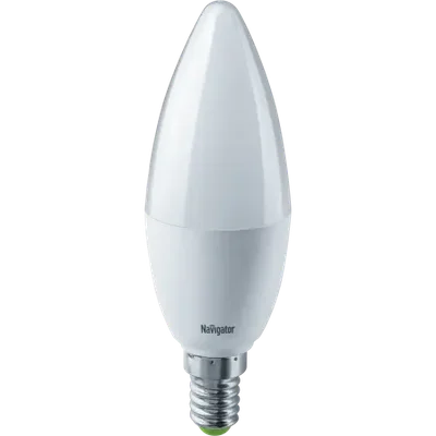 Лампа светодиодная LED 8,5Вт Е14 230В 6500К NLL-C37-8.5-230-6.5K-E14-FR свеча матовая
