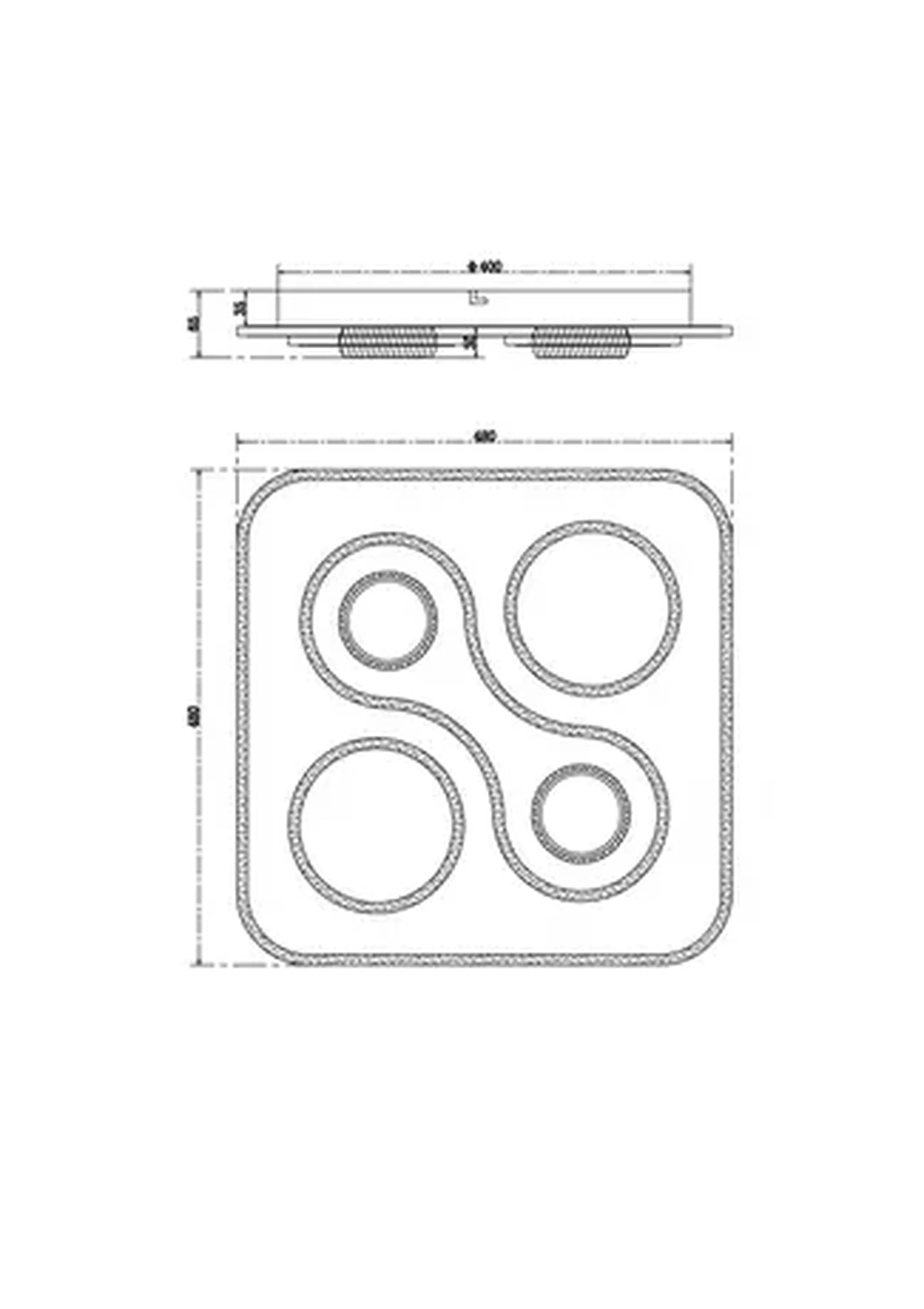 Потолочный светильник Freya FR6049CL-L95W