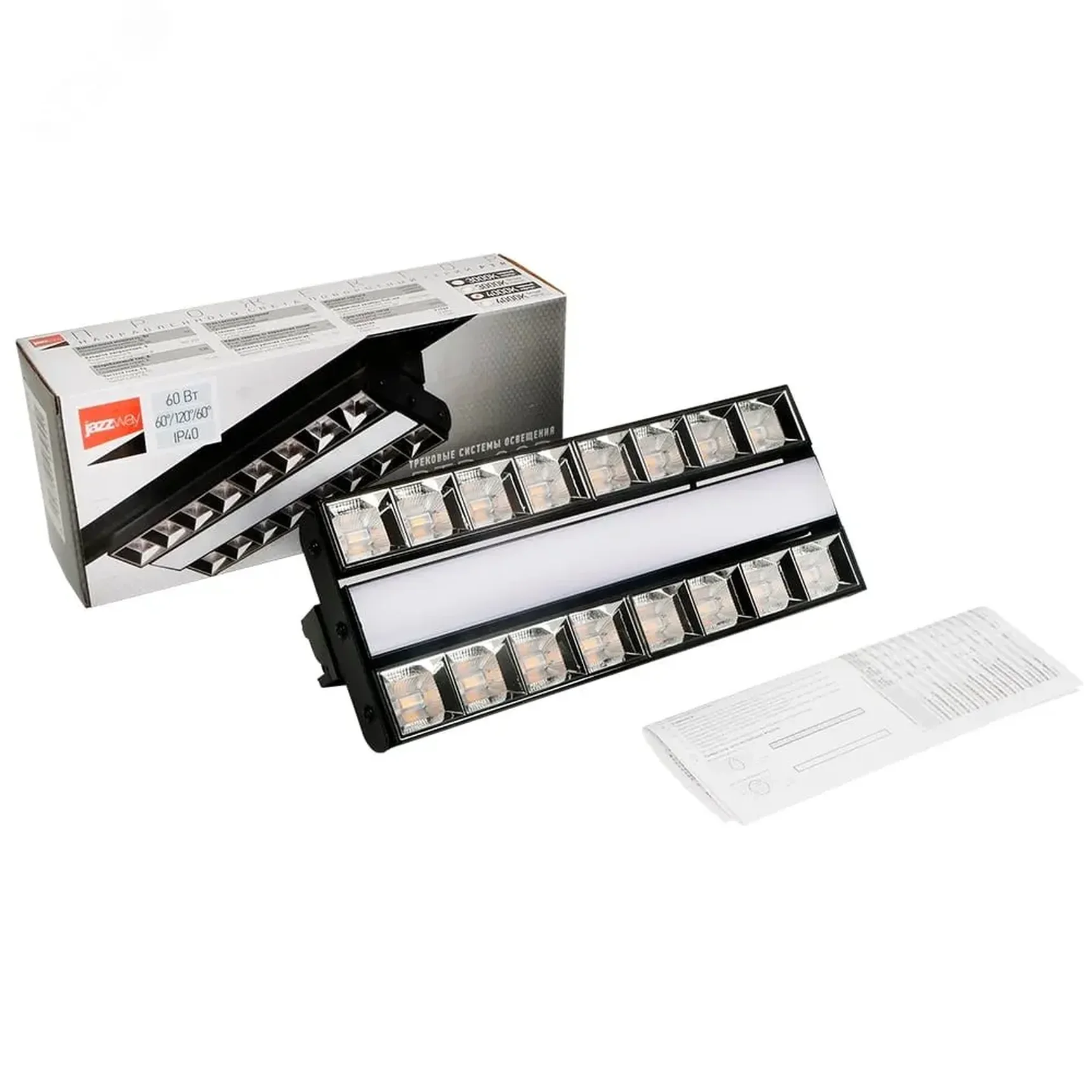 Трековый светильник светодиодный PTR 2260R 1F2S 60w 4000 K BL, 5039599