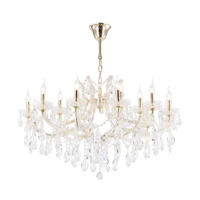 Люстра Erna E14х18 DIA880-PL-18-G