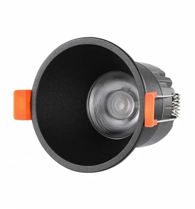 Светильник встраиваемый iLEDEX Mars DIM 207-7W-D75-4000K-24DG-BK