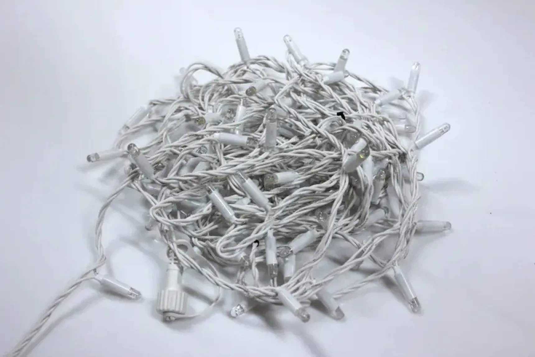 LED-PLR-192-20M-24V-R/W-W/O(Wire 2.3mm), красный/белый провод, соед. (без шнура)24В(Новый коннектор)