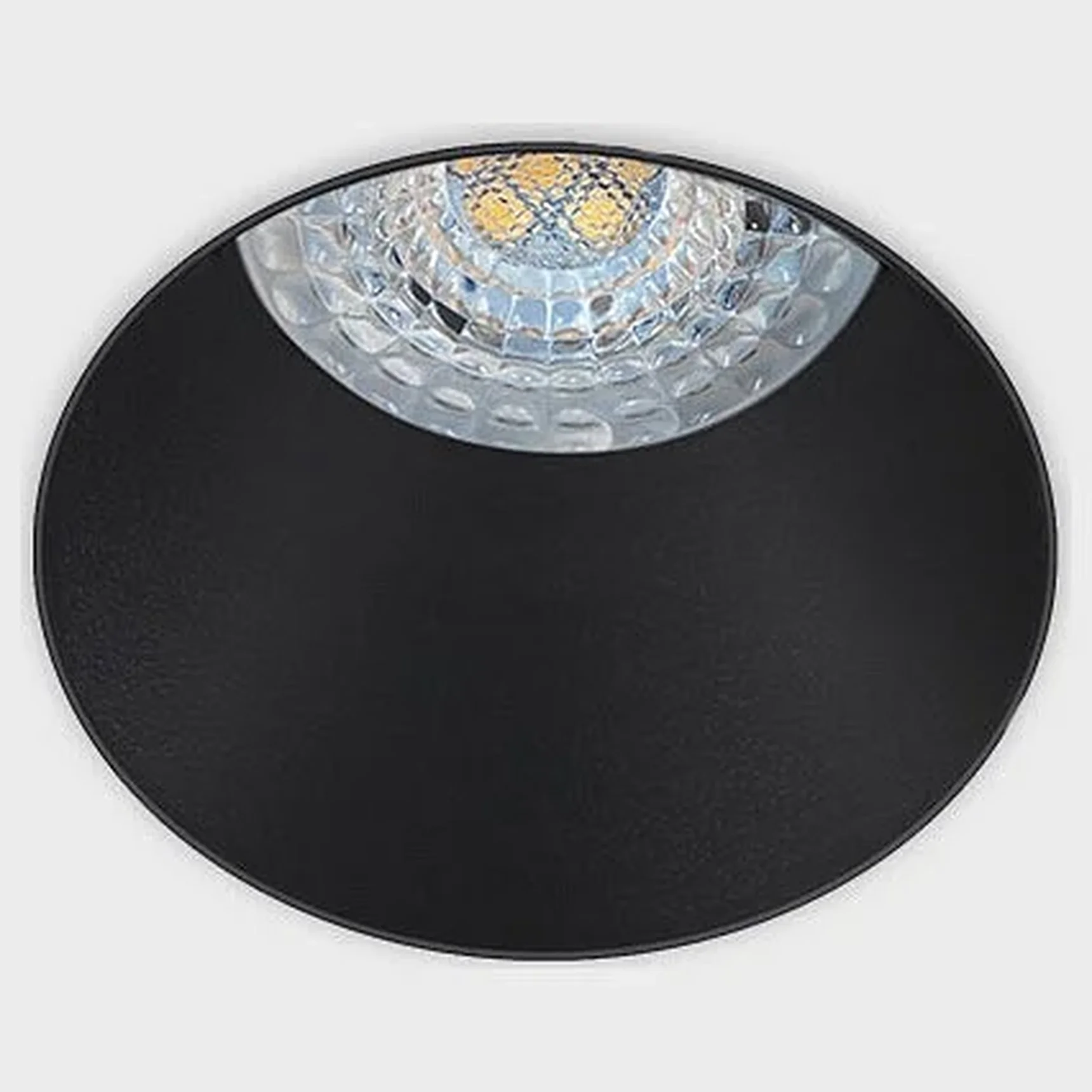 DL 2248 GU10 black светильник встраиваемый