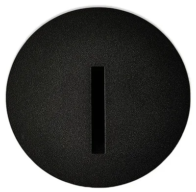 DL 3034 black 1W LED 3000K 50Lm with non dimmable driver 350MA 3V светильник встраиваемый