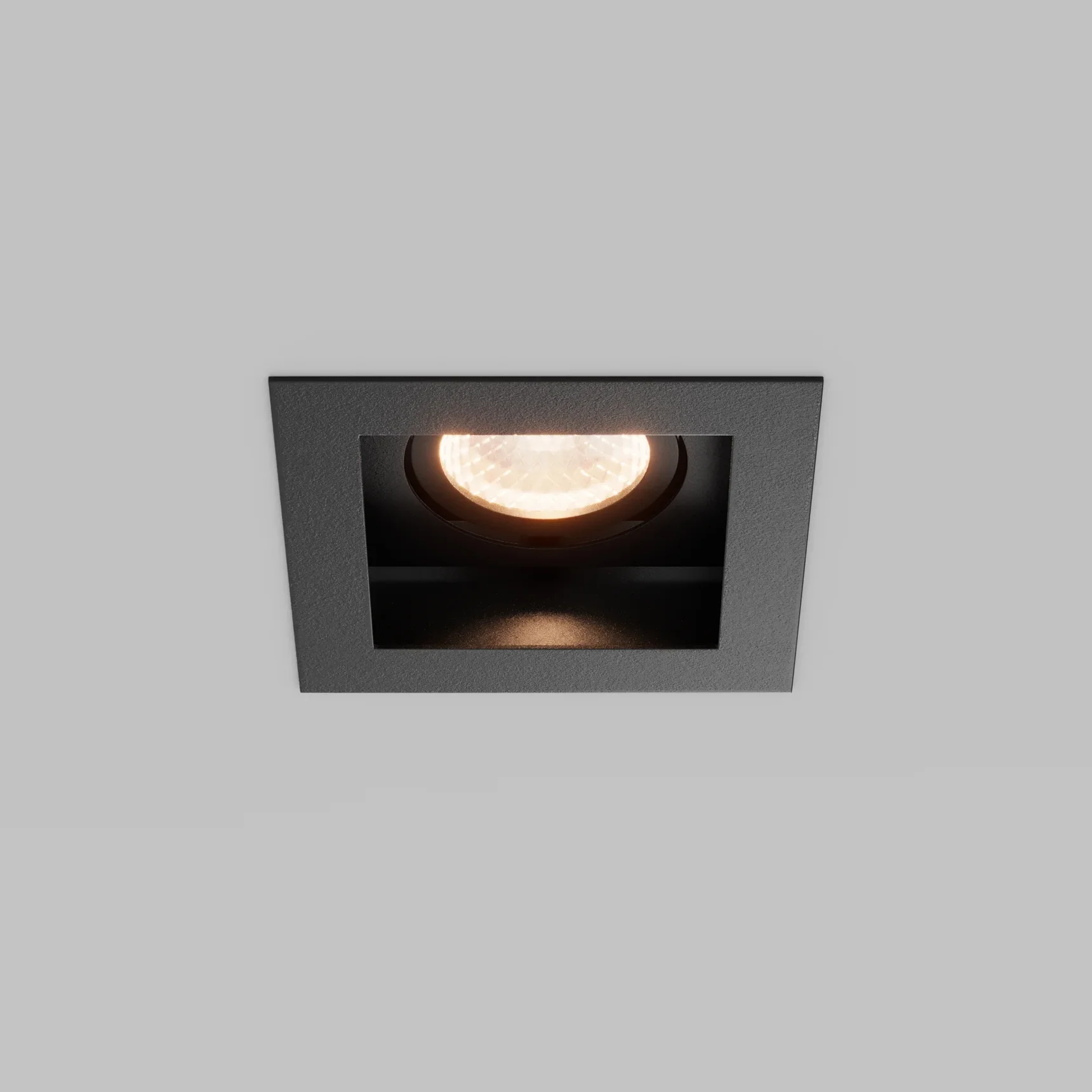 Встраиваемый светильник Metal Modern 2700-3000-4000К 12Вт 50° IP20, DL008-12W2.7-3-4K-B