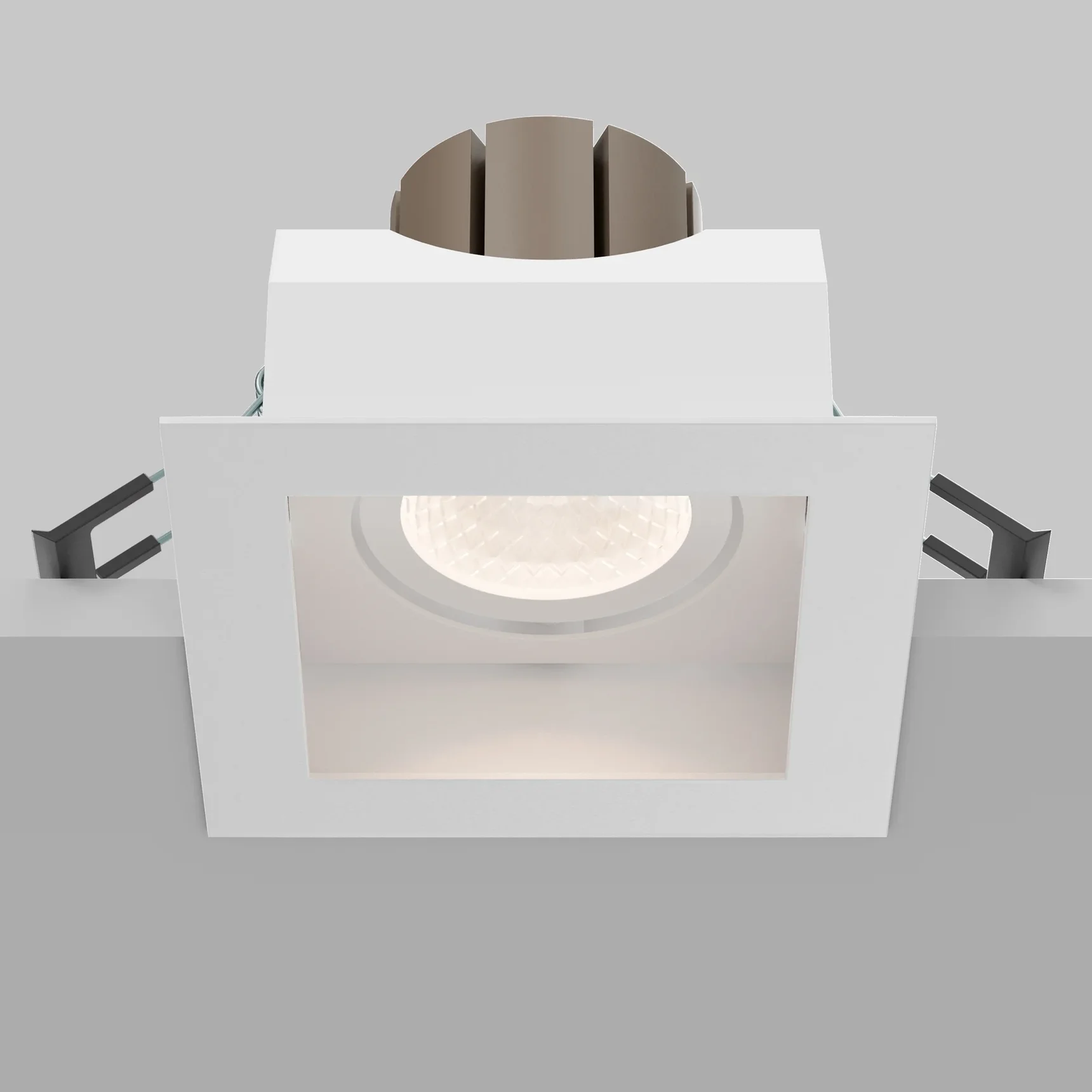 Встраиваемый светильник Metal Modern 2700-3000-4000К 12Вт 50° IP20, DL008-12W2.7-3-4K-W