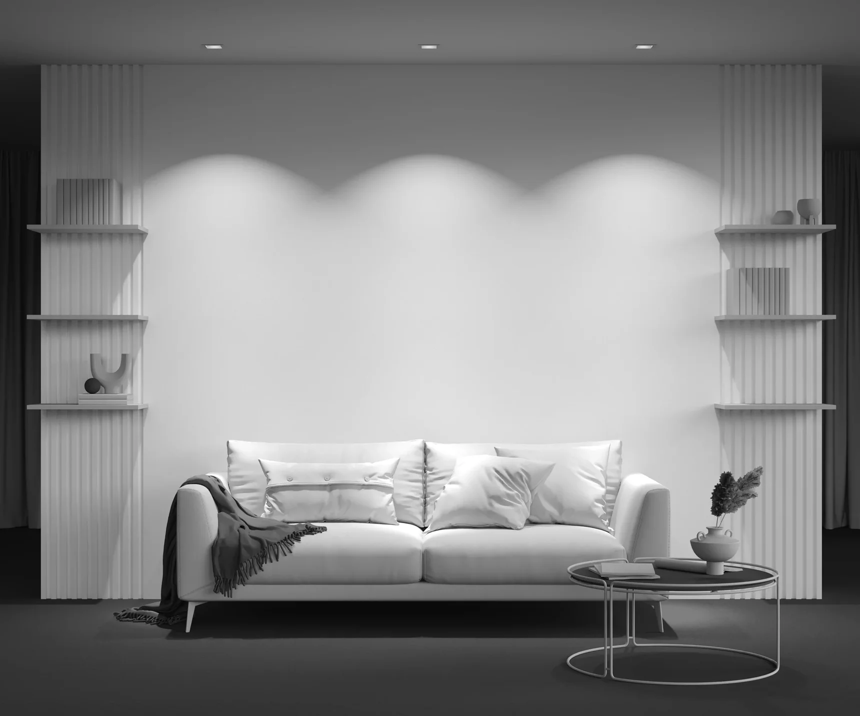 Встраиваемый светильник Metal Modern 2700-3000-4000К 12Вт 50° IP20, DL008-12W2.7-3-4K-W