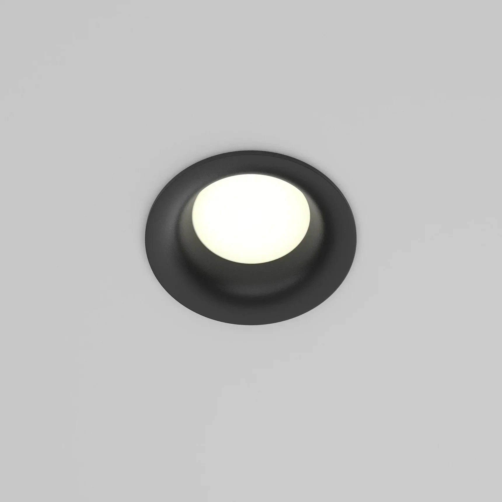 Встраиваемый светильник Slim GX53 12Вт IP 44, DL027-GX53-B