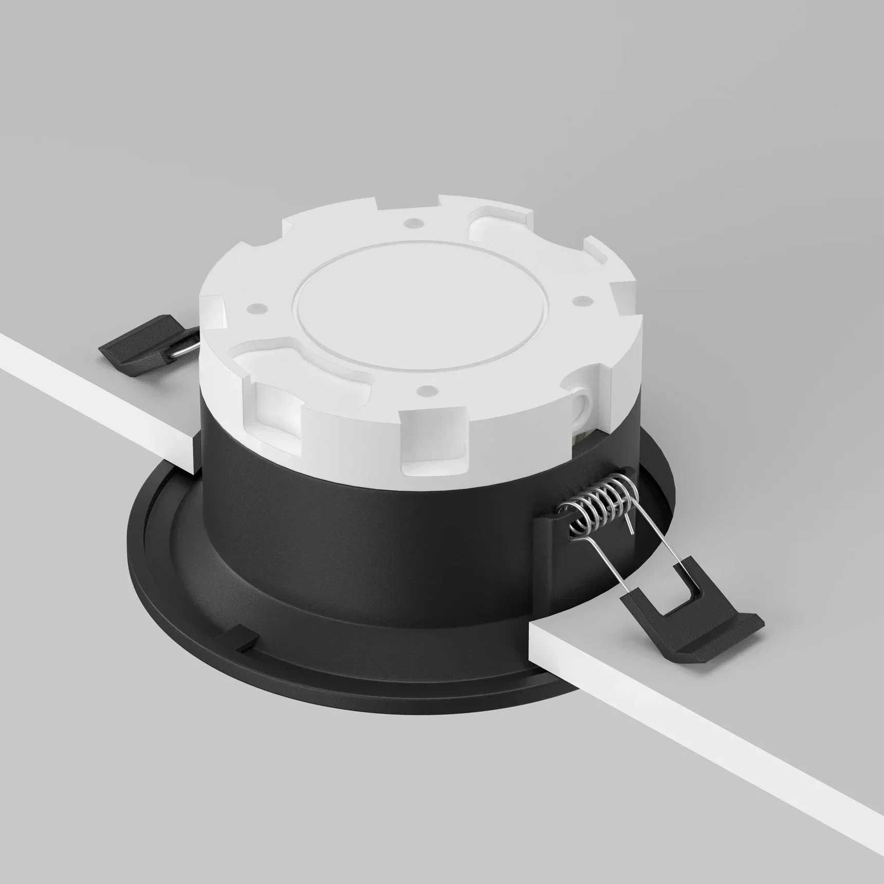 Встраиваемый светильник Slim GX53 12Вт IP 44, DL027-GX53-B