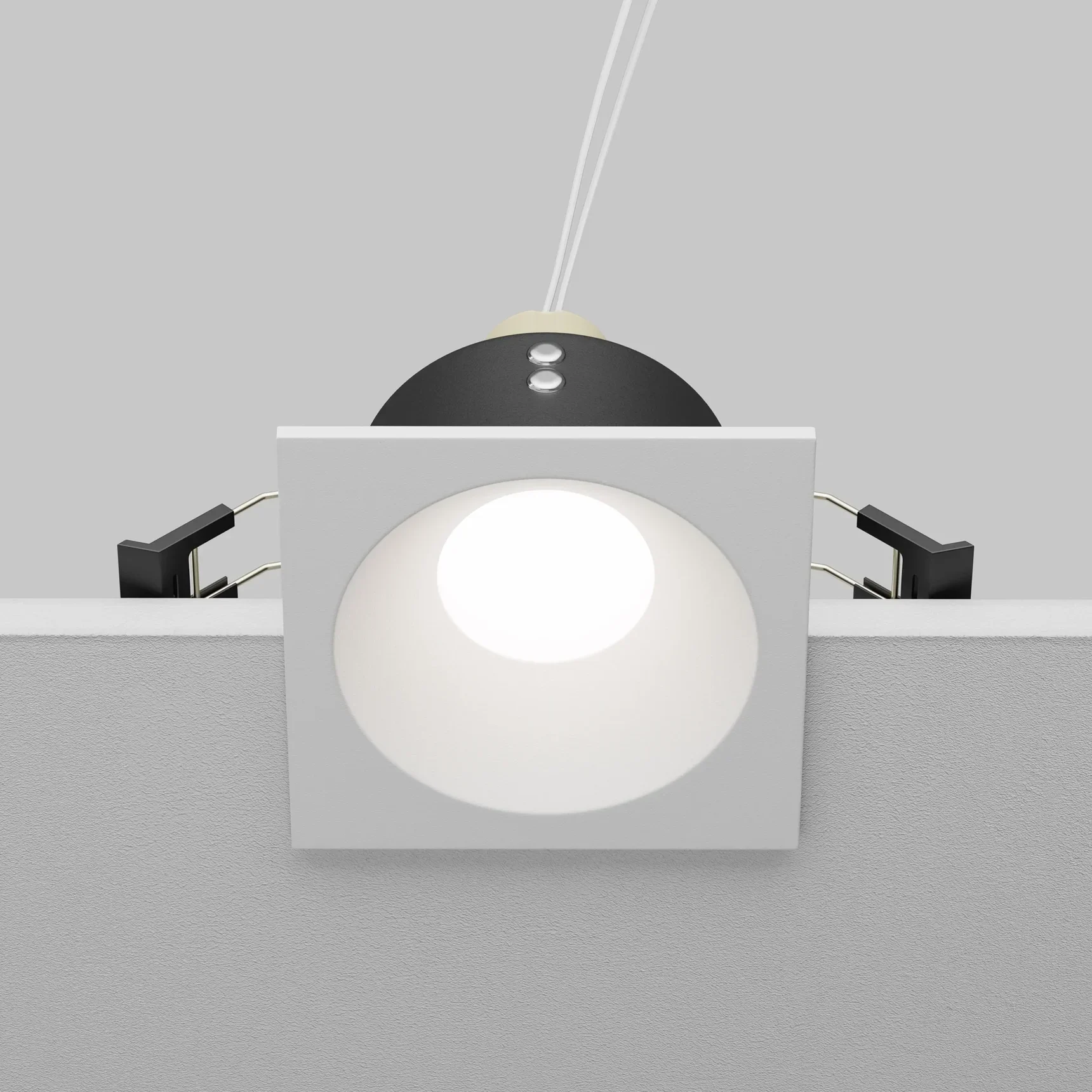 Встраиваемый светильник Zoom GU10 1x10Вт IP 44, DL033-2-01W-1(N)