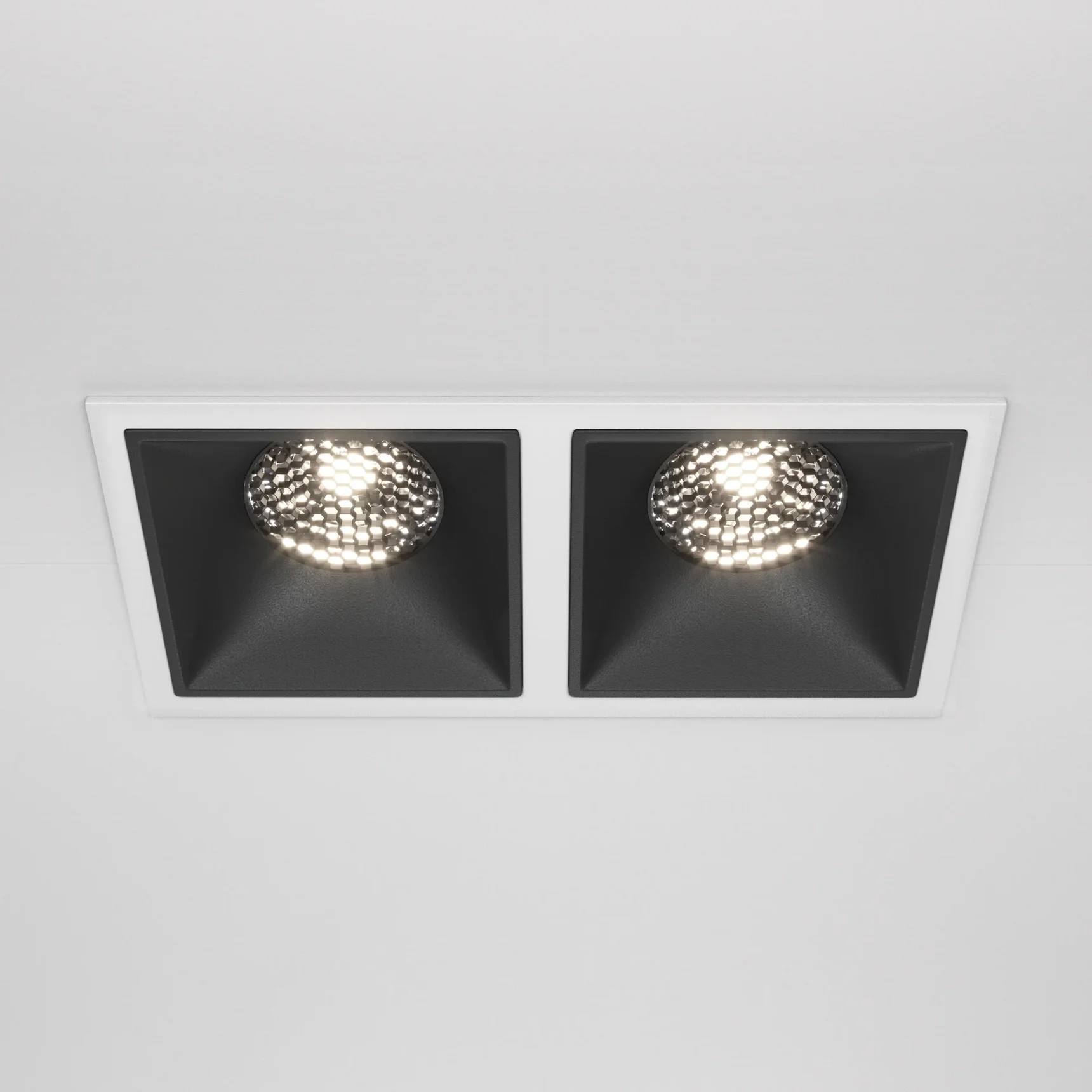 Встраиваемый светильник Alfa LED 4000K 2x15Вт 36°, DL043-02-15W4K-SQ-WB