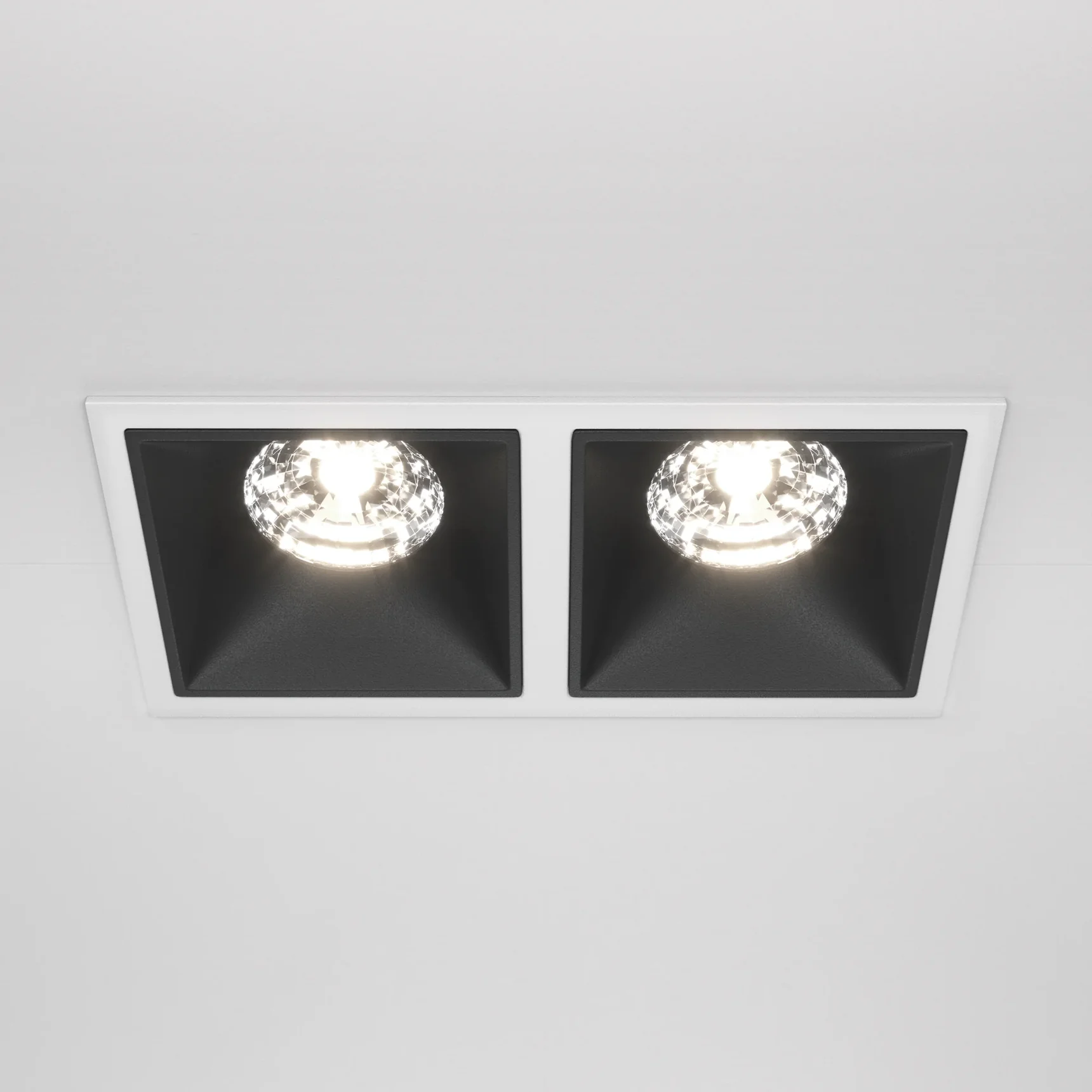 Встраиваемый светильник Alfa LED 4000K 2x15Вт 36°, DL043-02-15W4K-SQ-WB