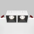 Встраиваемый светильник Alfa LED 4000K 2x15Вт 36°, DL043-02-15W4K-SQ-WB