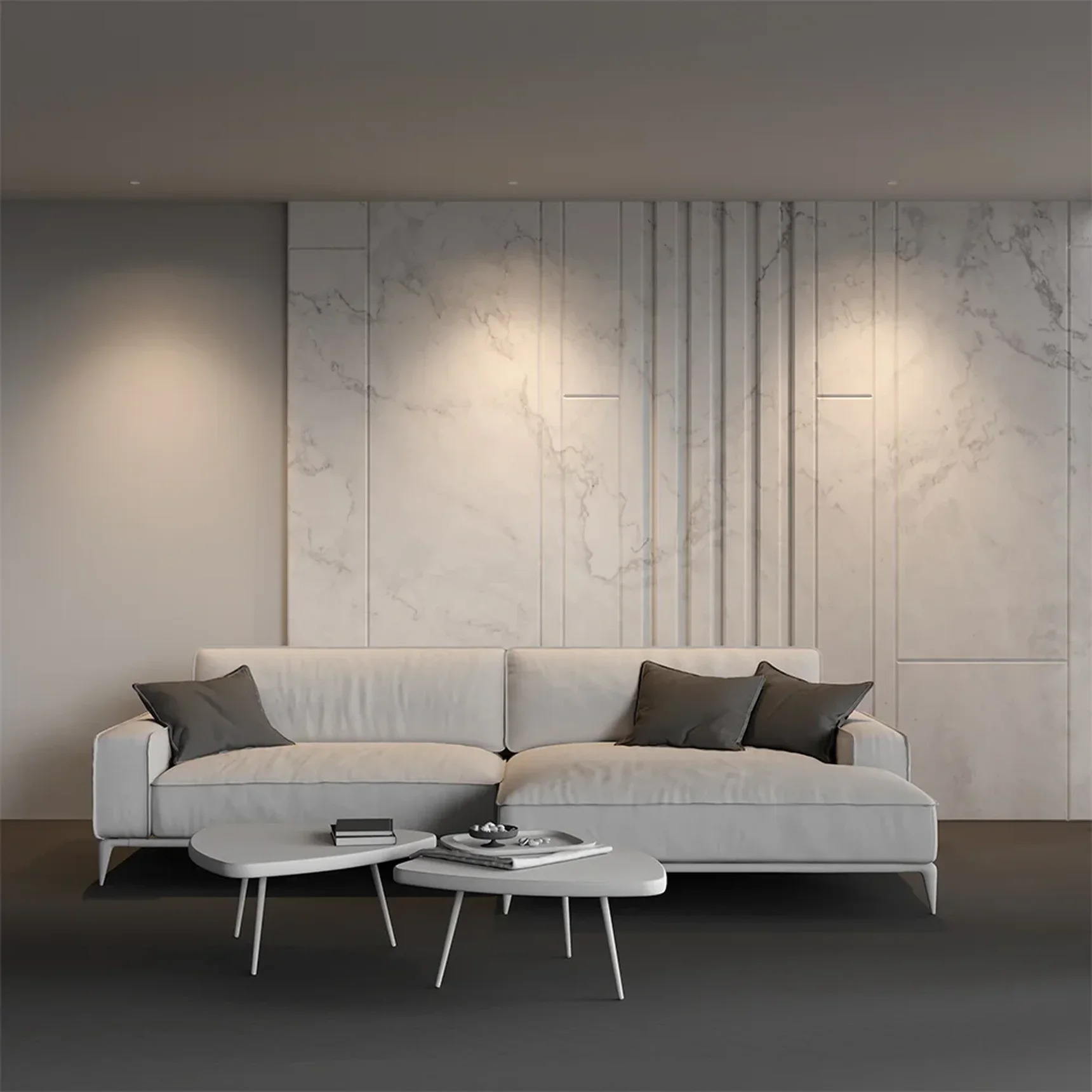 Встраиваемый светильник Mini 3000K 7Вт 50°, DL059-7W3K-TRS-W