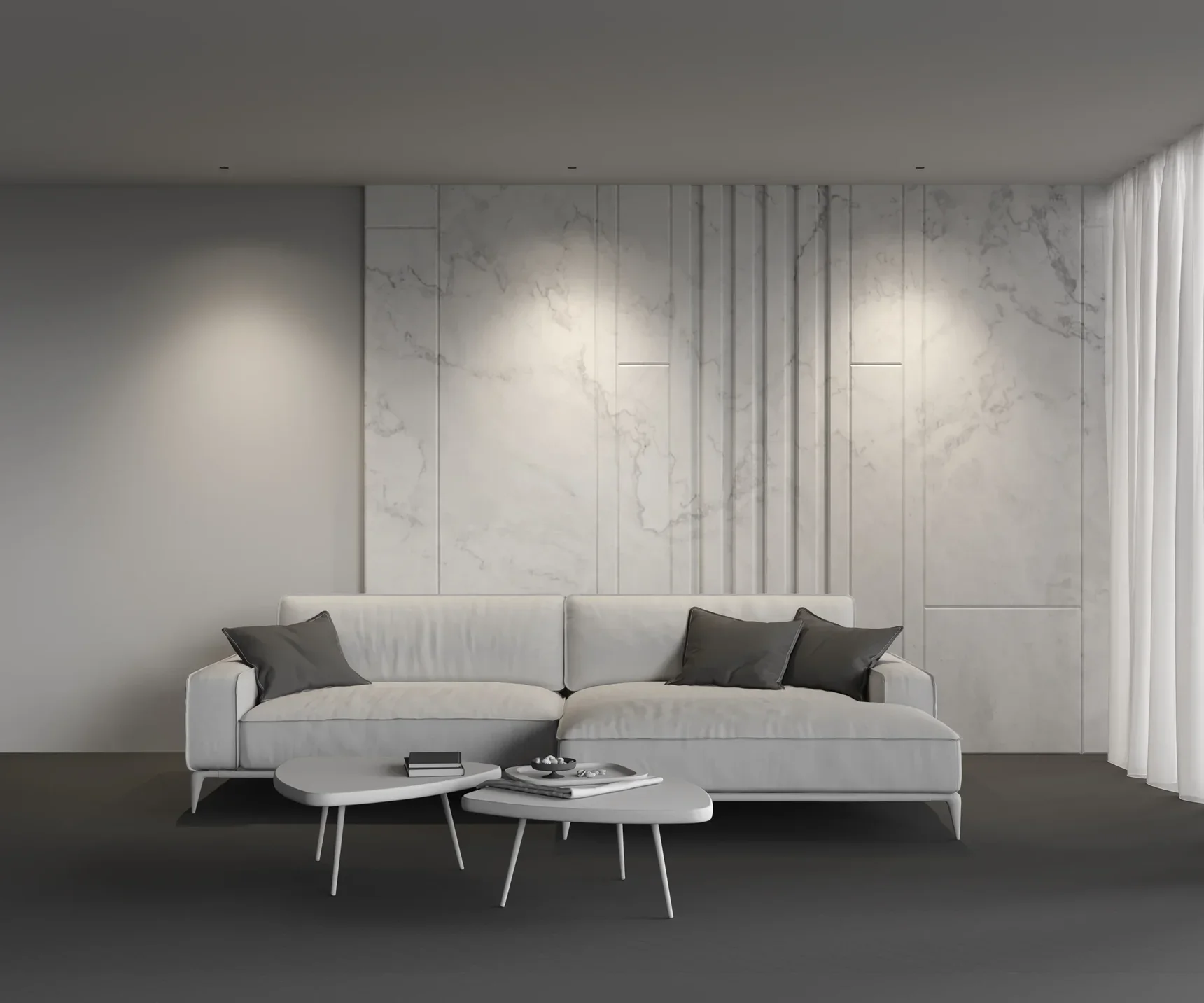 Встраиваемый светильник Mini 4000K 7Вт 50°, DL059-7W4K-TRS-B