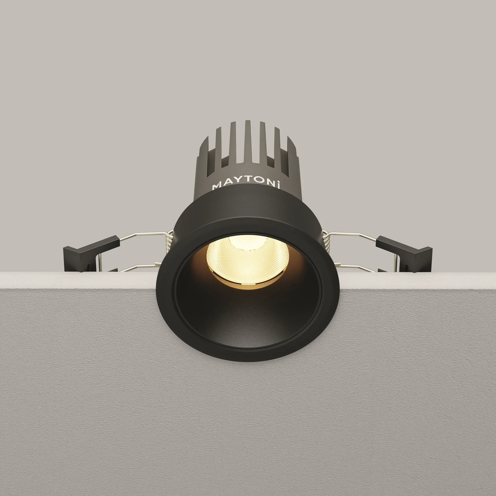 Встраиваемый светильник Dip Height 3000K 10Вт 50°, DL115-10W-3K-B