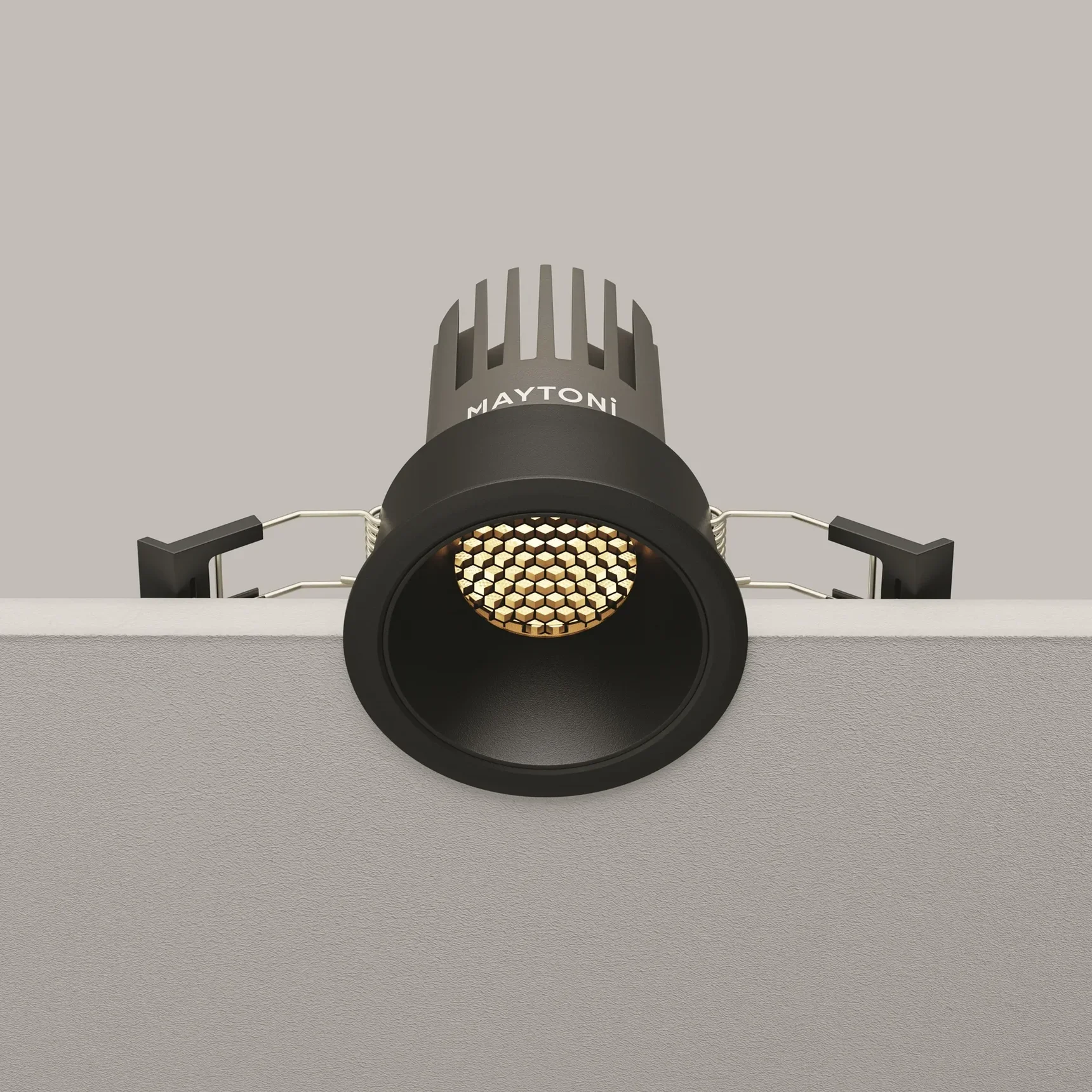 Встраиваемый светильник Dip Height 3000K 10Вт 50°, DL115-10W-3K-B