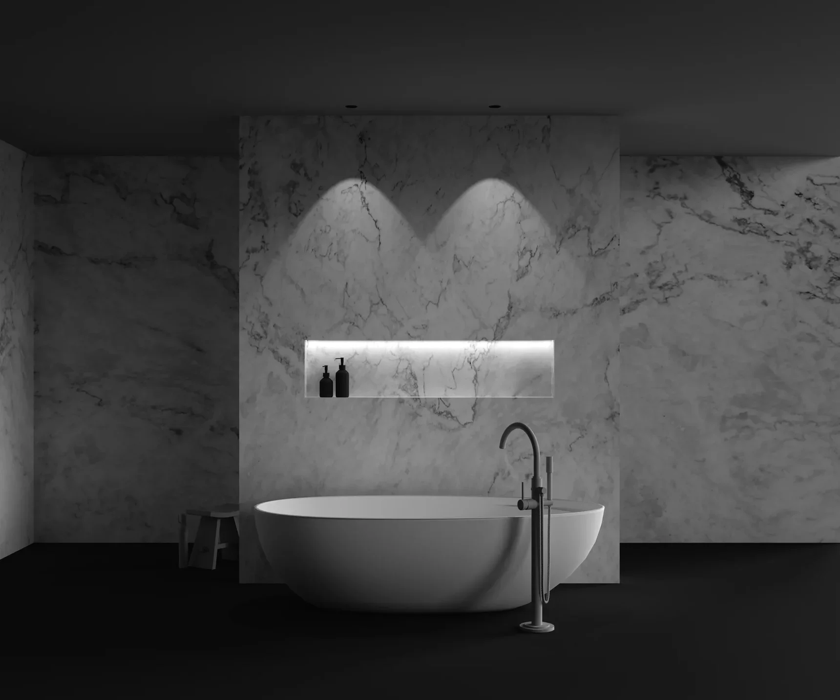 Встраиваемый светильник Dip Height 3000K 10Вт 50°, DL115-10W-3K-B