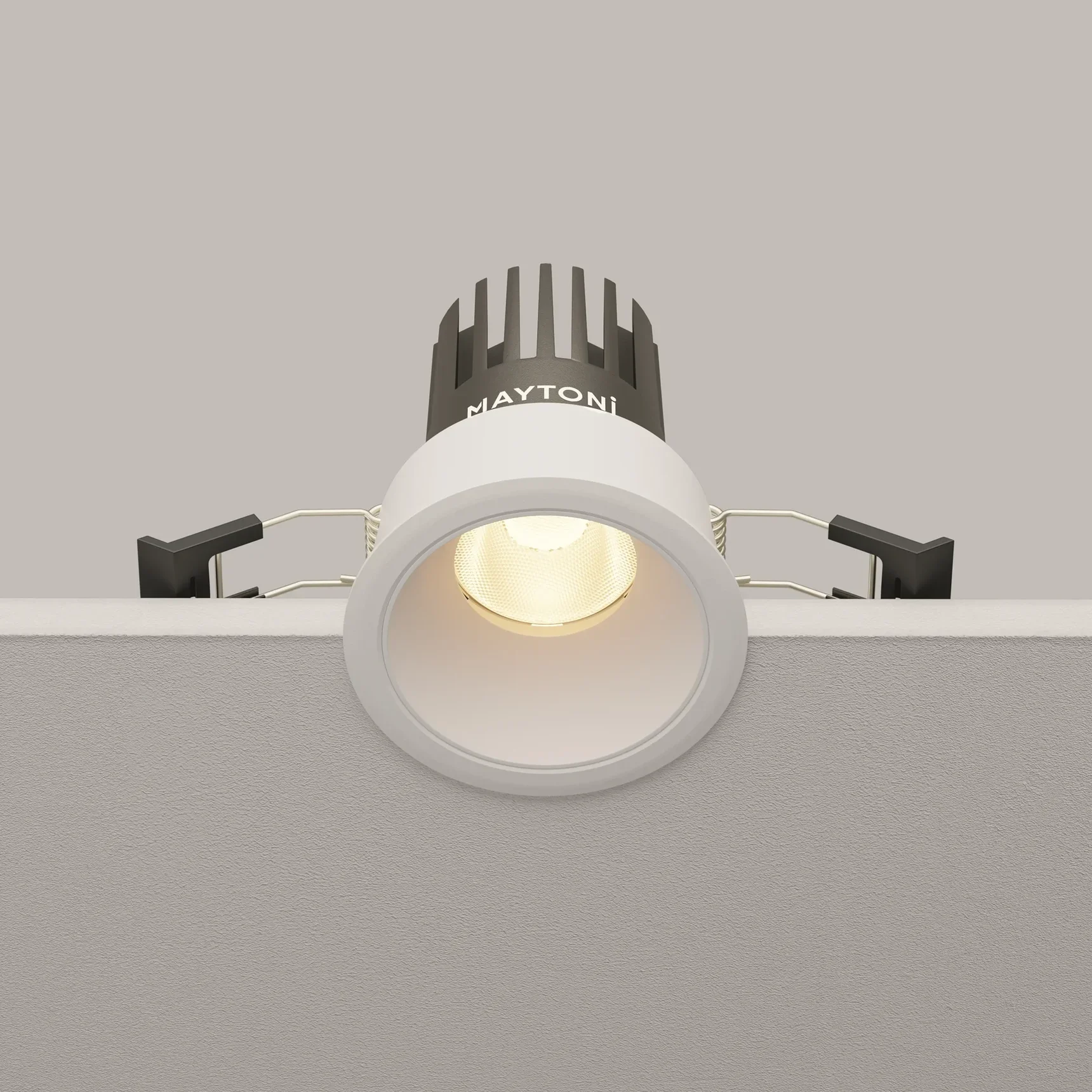 Встраиваемый светильник Dip Height 3000K 10Вт 50°, DL115-10W-3K-W