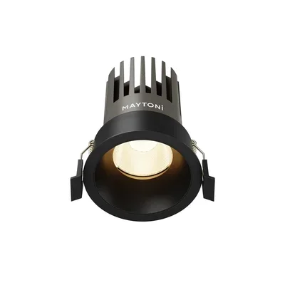 Встраиваемый светильник Dip Height 3000K 15Вт 50°, DL117-15W-3K-B