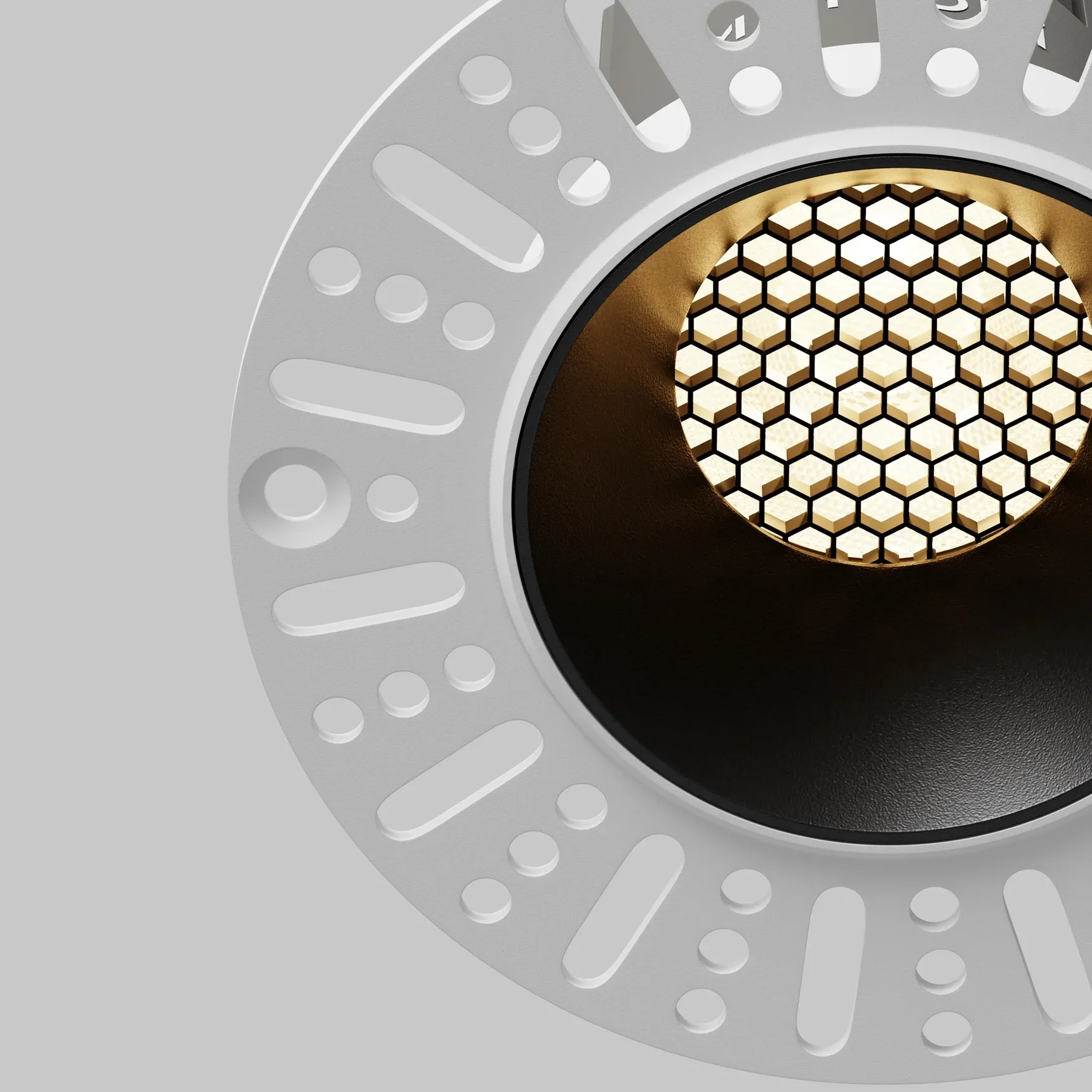 Встраиваемый светильник Dip Height 3000K 10Вт 50°, DL119-10W-3K-TRS-B