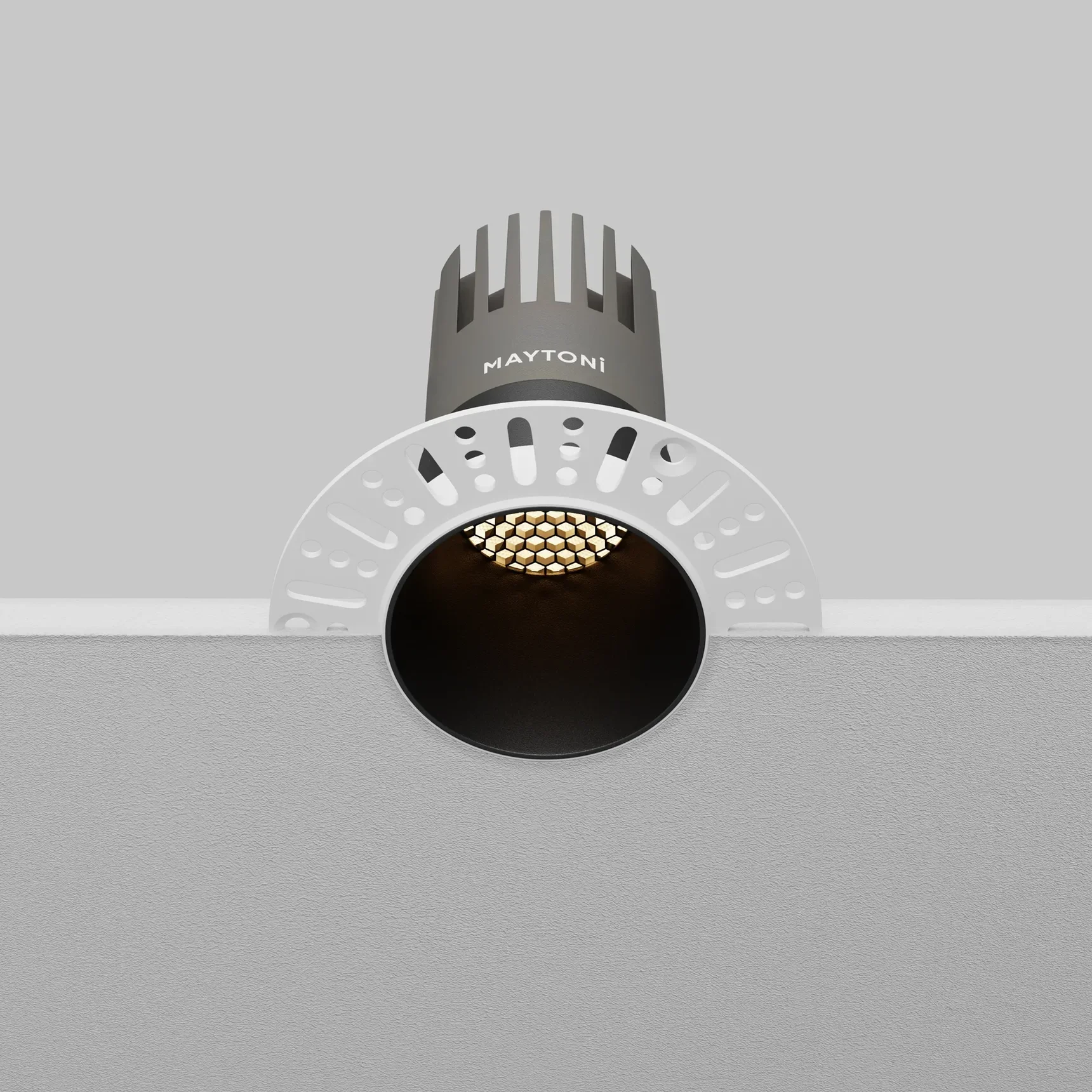 Встраиваемый светильник Dip Height+ 3000K 10Вт 50°, DL120-10W-3K-TRS-B