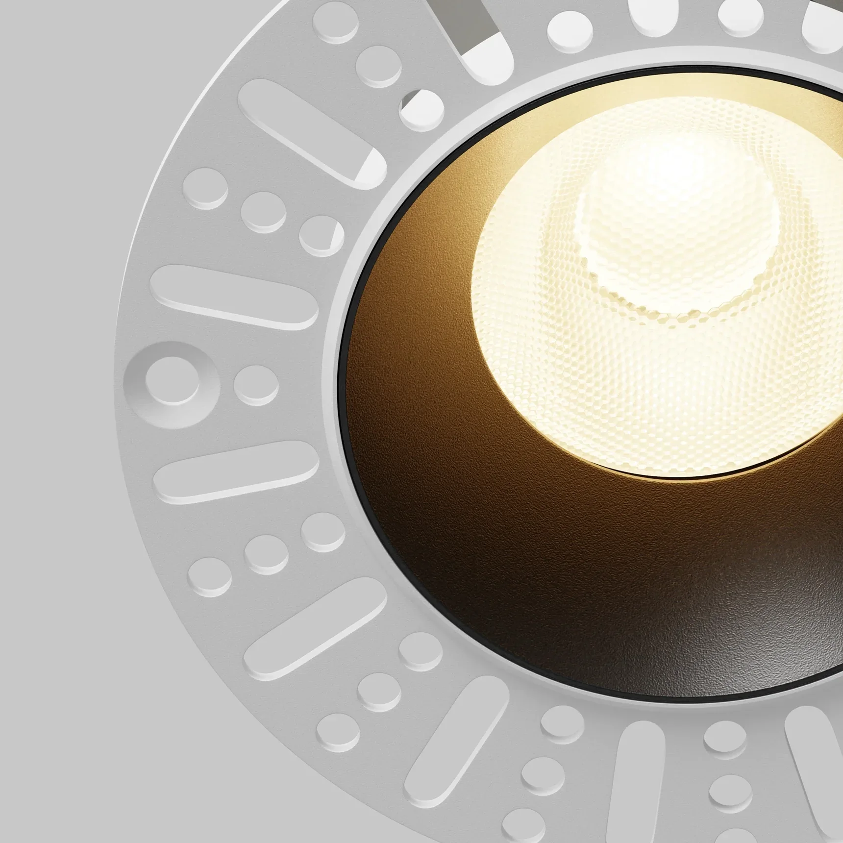 Встраиваемый светильник Dip Height 3000K 15Вт 50°, DL121-15W-3K-TRS-B