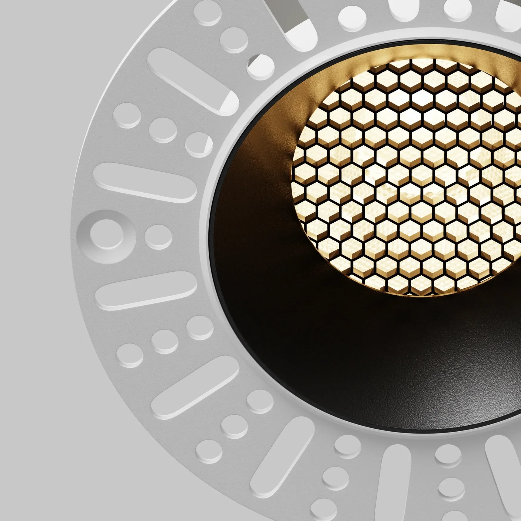 Встраиваемый светильник Dip Height 3000K 15Вт 50°, DL121-15W-3K-TRS-B